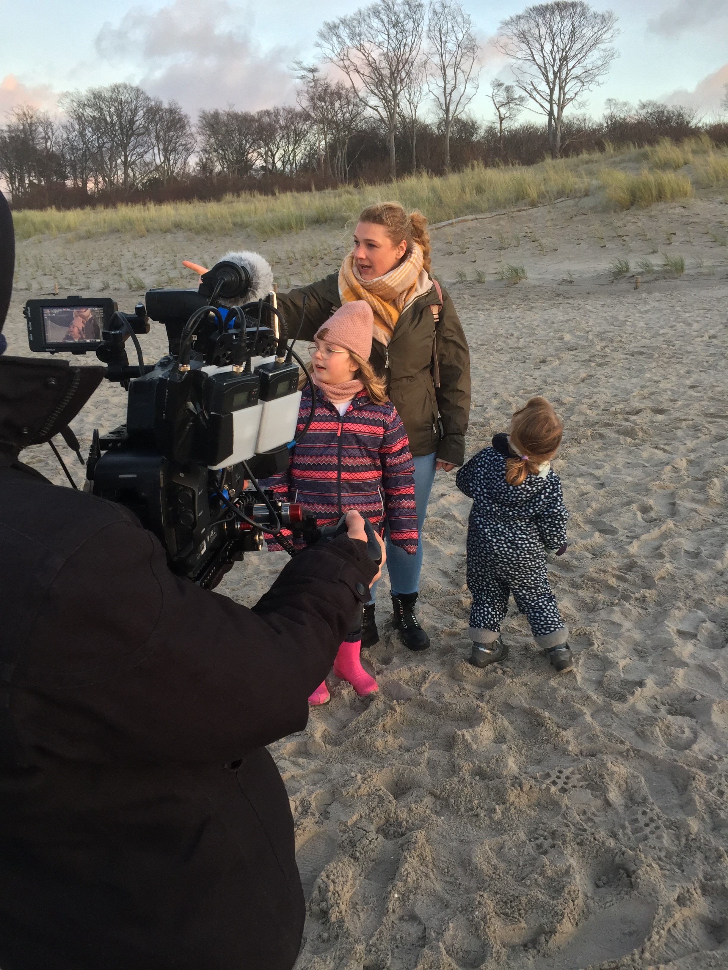 Filmteam für TV-Dreharbeiten zu Gast