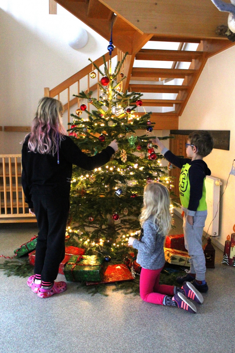 Ein glanzvoller Weihnachtsbaum